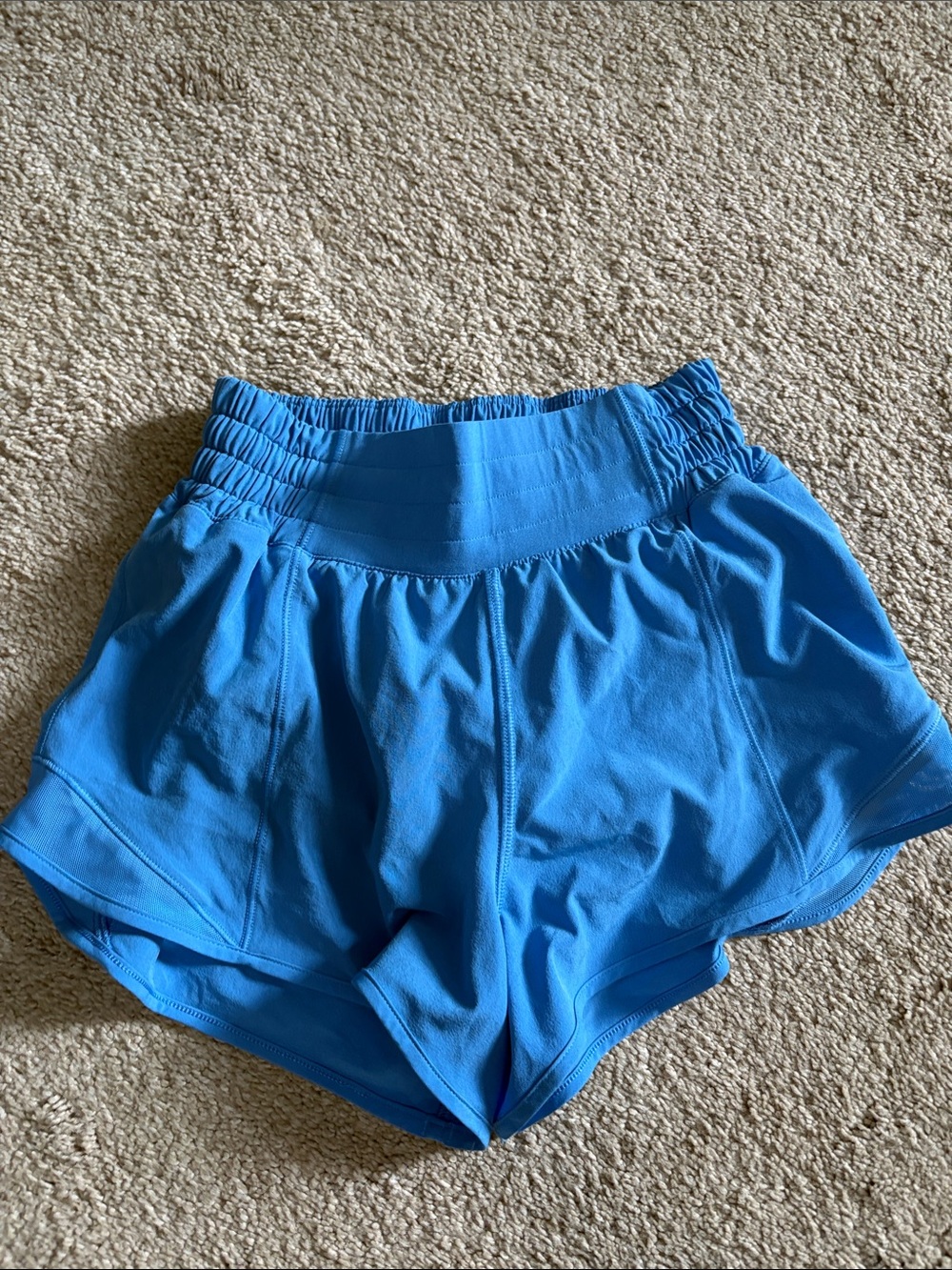 lululemon athletica Women's Electric Blue Athletic Shorts